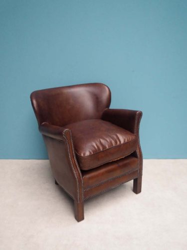 Fauteuil Cuir Turner Chehoma Jaimeladeco