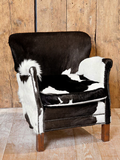 Fauteuil Turner Peau de vache