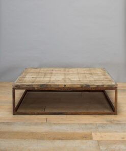 Table basse briquetterie