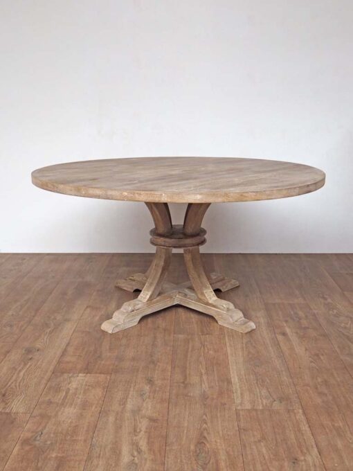 table ronde bois Valbelle