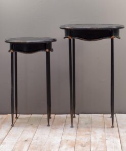 set de 2 tables d'appoints ovales Orléans