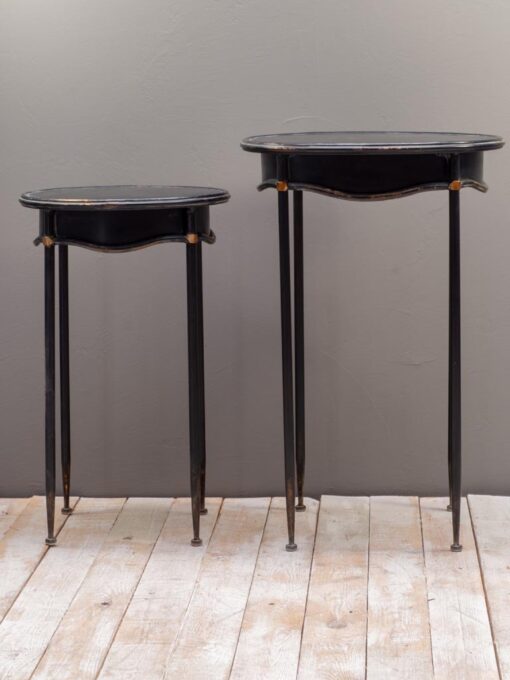 set de 2 tables d'appoints ovales Orléans