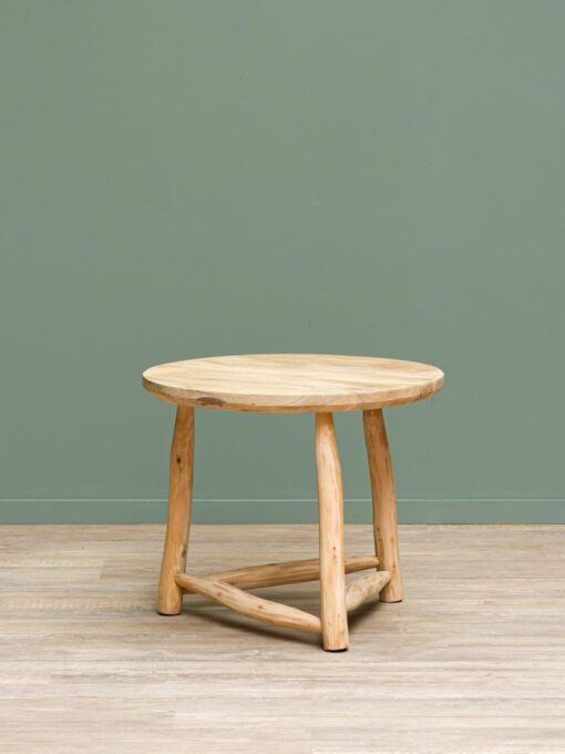 Table d'appoint bois brut Archipel