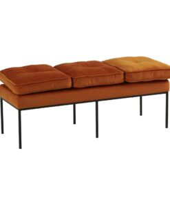 banc de lit Nirva orange