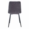 chaise Manta Manta tissu gris