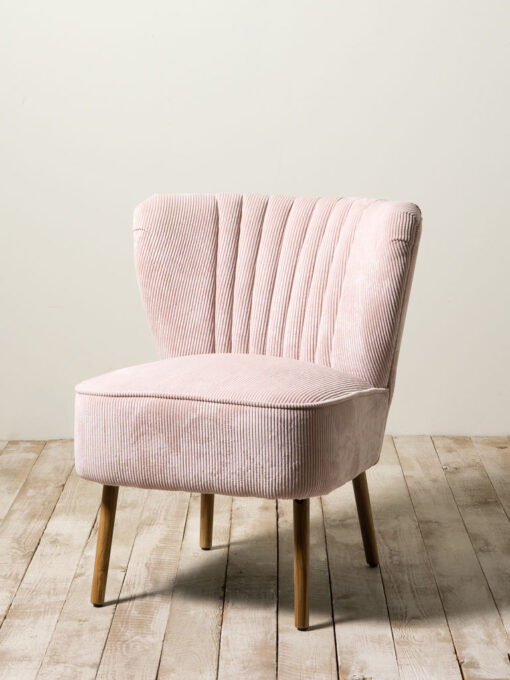 Fauteuil-Horner-velours-côtelé-rose-pâle-Chehoma-32344