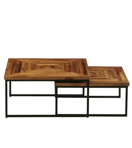 set 2 tables basses Quadro