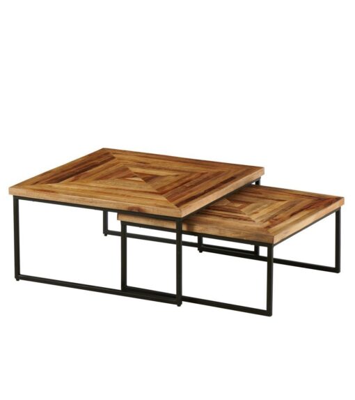 set 2 tables basses Quadro