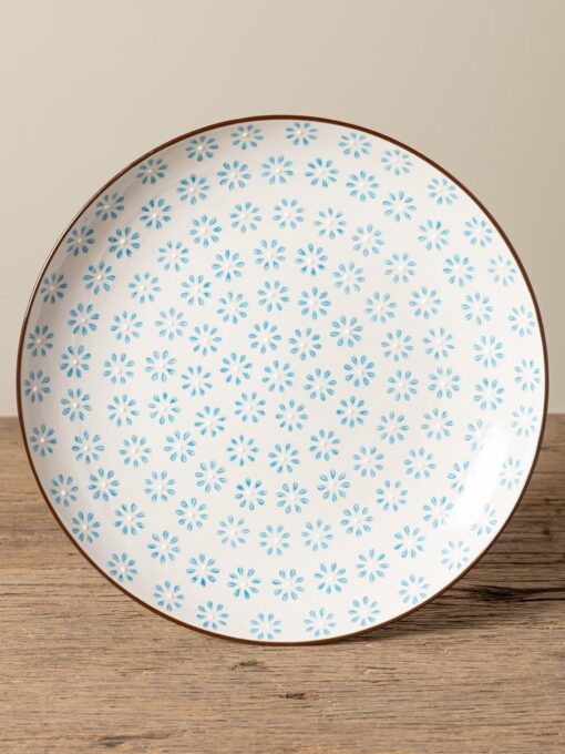 Set-12-grandes-assiettes-Bohemian-chehoma-bleu