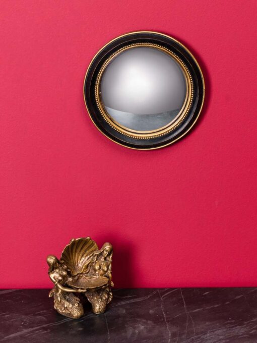 Petit-miroir-convexe-19cm-bord-or-29719