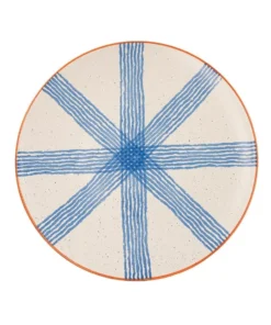 assiette-plate-positano-bleue-athezza-1009294