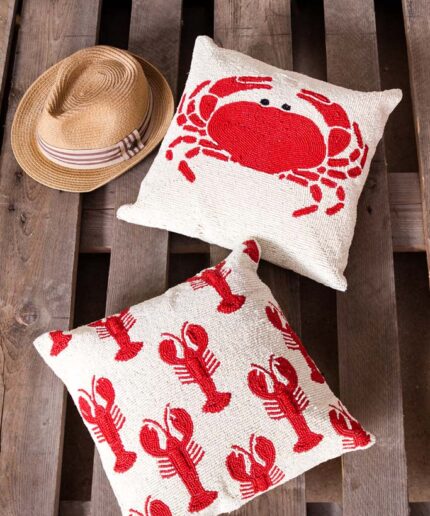 cushion-Lobsters-and-glass-beads-chehoma-21498